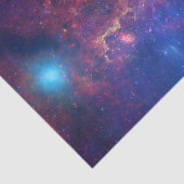 Mitte der Galaxie - Milchstraße Seidenpapier (Ausschnitt)