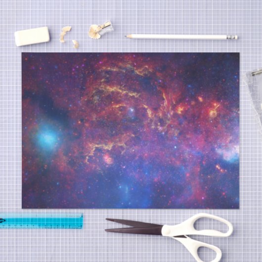 Mitte der Galaxie - Milchstraße Seidenpapier (Handwerk)