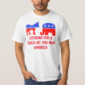 Mitte der Straße T-Shirt (Vorderseite)