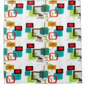 Mitte des Abstrakten Jahrhunderts 3 Duschvorhang (Vorderseite)