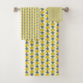 MITTE DES JAHRHUNDERTS BADHANDTUCH SET (Insitu)