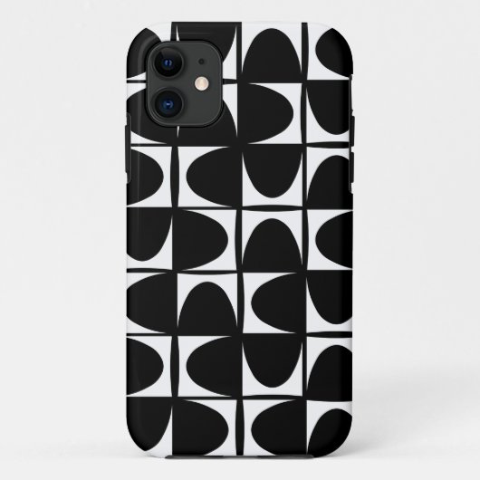 Mitte des Jahrhunderts Brasilia Fall Mate iPhone F Case-Mate iPhone Hülle (Rückseite)