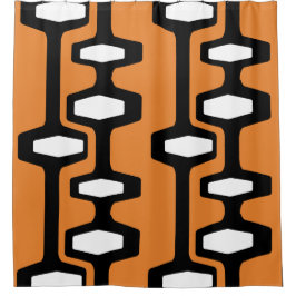 Mitte des Jahrhunderts Duschvorhang