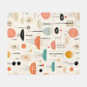 Mitte des Jahrhunderts Fleecedecke (Vorderseite (Horizontal))