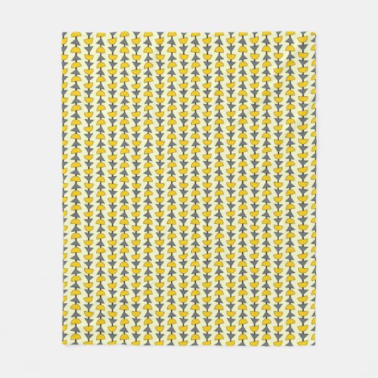 MITTE DES JAHRHUNDERTS FLEECEDECKE (Vorderseite)
