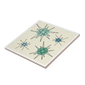 Mitte des Jahrhunderts Franciskus Sternexplosion 5 Fliese (Seite)