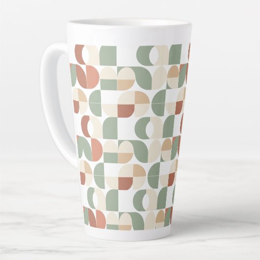 Mitte des Jahrhunderts Geometrisch  Milchtasse (Linke Ecke)