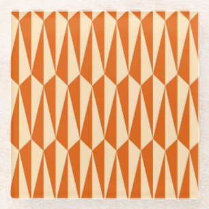Mitte des Jahrhunderts geometrisch, Schatten der Glasuntersetzer