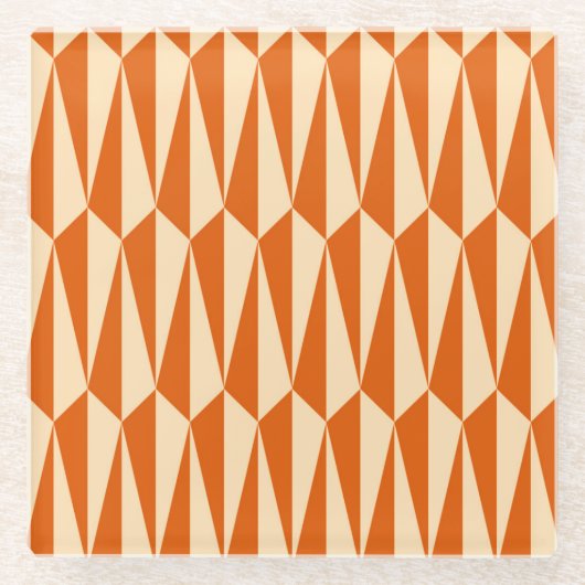 Mitte des Jahrhunderts geometrisch, Schatten der Glasuntersetzer (Vorderseite)