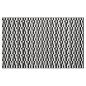 Mitte des Jahrhunderts geometrisch, Schwarzweiss Stoff (Fat Quarter (45,7 x 55,9 cm))