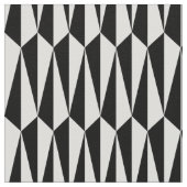 Mitte des Jahrhunderts geometrisch, Schwarzweiss Stoff (Nahaufnahme)