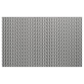 Mitte des Jahrhunderts geometrisch, Schwarzweiss Stoff (Yard (91,4 cm))