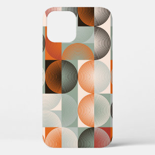 Mitte des Jahrhunderts geometrisches, abstraktes f Case-Mate iPhone Hülle