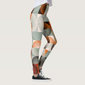 Mitte des Jahrhunderts geometrisches, abstraktes f Leggings (Rechts)