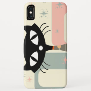 Mitte des Jahrhunderts Katze Mitte des Jahrhundert Case-Mate iPhone Hülle