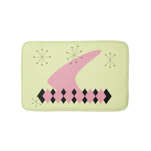 Mitte des Jahrhunderts modern Badematte (Vorderseite)