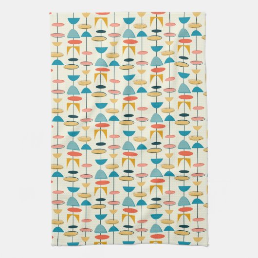 Mitte des Jahrhunderts modern Geschirrtuch (Vertikal)