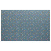 Mitte des Jahrhunderts modern strukturiert dunkelb Stoff (Yard (91,4 cm))