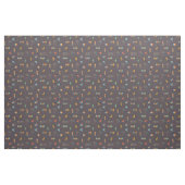 Mitte des Jahrhunderts modern strukturiert dunkelb Stoff (Yard (91,4 cm))