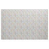 Mitte des Jahrhunderts modern strukturiert hellgra Stoff (Yard (91,4 cm))