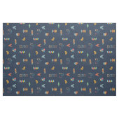 Mitte des Jahrhunderts modern strukturiert navybla Stoff (Fat Quarter (45,7 x 55,9 cm))
