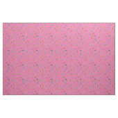 Mitte des Jahrhunderts modern strukturierte rosa Stoff (Yard (91,4 cm))