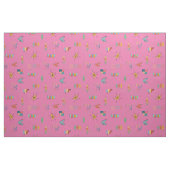 Mitte des Jahrhunderts modern strukturierte rosa Stoff (Fat Quarter (45,7 x 55,9 cm))