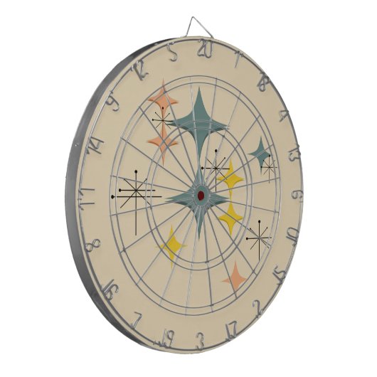 Mitte des Jahrhunderts moderne Eames Dartscheibe (Vorderseite Links)