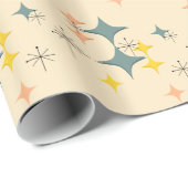 Mitte des Jahrhunderts moderne Eames Geschenkpapier (Rolleneckpunkt)