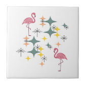 Mitte des Jahrhunderts moderne Eames Sternexplosio Fliese (Vorderseite)