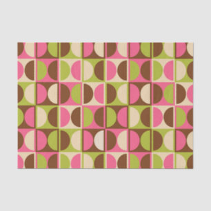 Mitte des Jahrhunderts Moderne geometrische abstra Seidenpapier
