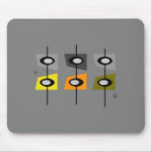 Mitte des Jahrhunderts moderne MAUSUNTERLAGE Mousepad (Vorne)