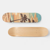 Mitte des Jahrhunderts moderne Strand Hawaii Sonne Skateboard (Horizontal)