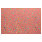 Mitte des Jahrhunderts Moderne Texturiert Dunkle K Stoff (Fat Quarter (45,7 x 55,9 cm))