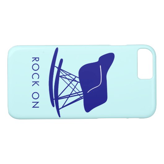 Mitte des Jahrhunderts moderner Eames Case-Mate iPhone Hülle (Rückseite (Horizontal))