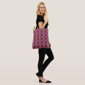 Mitte des Jahrhunderts Moderner Maximalist Schwarz Tasche (Am Model)