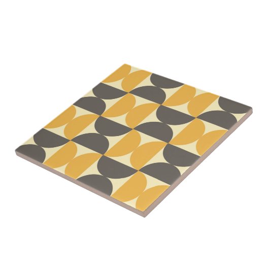 Mitte des Jahrhunderts modernes Brown u. Fliese (Seite)