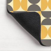 Mitte des Jahrhunderts modernes Brown u. Mousepad (Ecke)