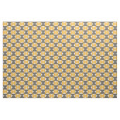 Mitte des Jahrhunderts modernes Brown u. Stoff (Fat Quarter (45,7 x 55,9 cm))