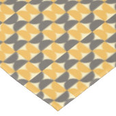 Mitte des Jahrhunderts modernes Brown u. Tischdecke (Schrägansicht)