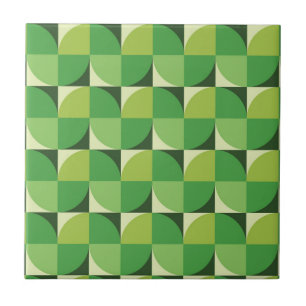 Mitte des Jahrhunderts, modernes geometrisches Mus Fliese
