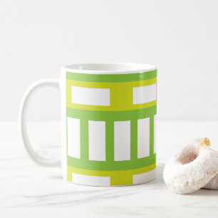 Mitte des Jahrhunderts modernes geometrisches Must Kaffeetasse