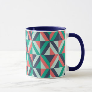 Mitte des Jahrhunderts modernes geometrisches Must Tasse