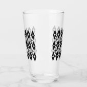 Mitte des Jahrhunderts, modernes Sternenmuster Glas (Links)