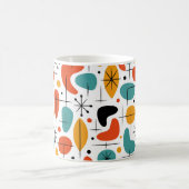 Mitte des Jahrhunderts modernes Sternenmuster Kaffeetasse (Mittel)