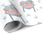 Mitte des Jahrhunderts Muster Geschenkpapier (Rolleneckpunkt)