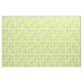 Mitte-des-Jahrhunderts Muster längliche Chartreuse Stoff (Yard (91,4 cm))