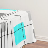 Mitte des Jahrhunderts Raster Tischdecke (Beispiel)