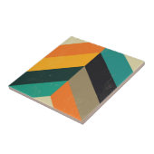 Mitte des Jahrhunderts Zickzack Fliese (Seite)