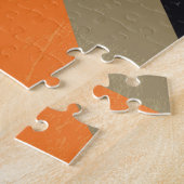 Mitte des Jahrhunderts Zickzack Puzzle (Seite)